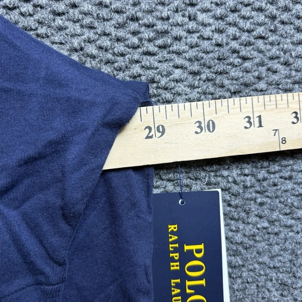 Polo Ralph Lauren Mens Navy Blue Graphic Logo T-Shirt 3XLT NWT$69.50